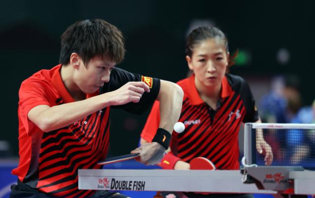 刘诗雯进全运会混双决赛圈 期待更难考验证明自己